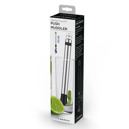 Metrokane Rabbit Push Muddler Bar/Cocktail Sets 4 Metrokane Rabbit Push Muddler Bar/Cocktail Sets