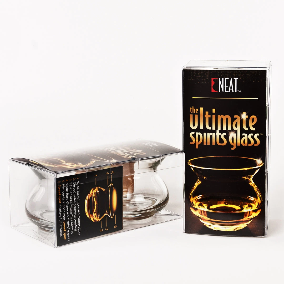 The NEAT Glass By Arsilica Inc. The Neat Ultimate Spirits Glass, Set Of 2 4 The NEAT Glass By Arsilica Inc. The Neat Ultimate Spirits Glass, Set Of 2