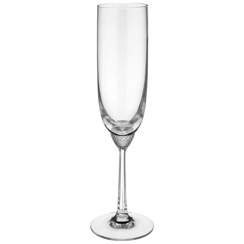 Villeroy & Boch Octavie Crystal Champagne Flute 2 Villeroy & Boch Octavie Crystal Champagne Flute