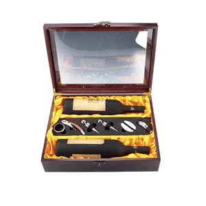Corkscrew Sets Pampered Grape Deluxe Double Bottle Wine Box Set - Gold Linen 1 Corkscrew Sets Pampered Grape Deluxe Double Bottle Wine Box Set - Gold Linen