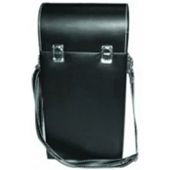 Pampered Grape Faux Leather 2-Bottle Travel Case