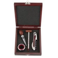 Pampered Grape Majestic Chateau 4-Piece Corkscrew Gift Set