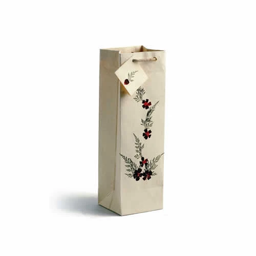 True Fabrications Pearl Wildflowers Wine Gift Bag - Set Of 4 Wine & Liquor Gift Bags 1 True Fabrications Pearl Wildflowers Wine Gift Bag - Set Of 4 Wine & Liquor Gift Bags