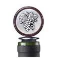 Other Pewter Grapes Medallion Wine Bottle Stoppers