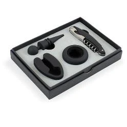 Picnic Plus Picnic Time Metro Wine Tools - Black