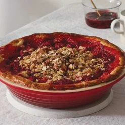 Le Creuset 9 Inch Stoneware Pie Dish Le Creuset Bakeware 20 Le Creuset 9 Inch Stoneware Pie Dish Le Creuset Bakeware