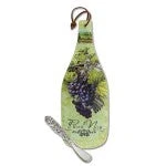 Epic Products Pinot Noir Wine Bottle Cheese Server Cheese/Cutting Boards