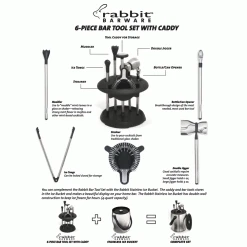 Metrokane Rabbit Bar Tool Set
