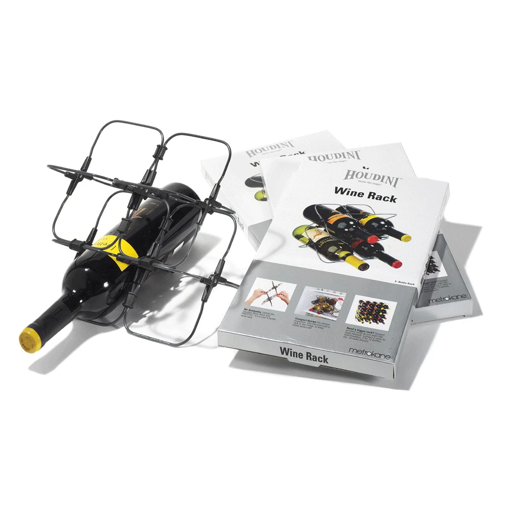Metrokane Houdini Wine Rack Wine Racks & Holders 2 Metrokane Houdini Wine Rack Wine Racks & Holders