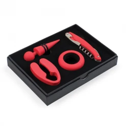 Picnic Plus Picnic Time Metro Wine Tools - Red Waiter Style Corkscrews