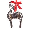 Epic Products Reindeer Cork Cage Bottle Ornament Cork Presentation