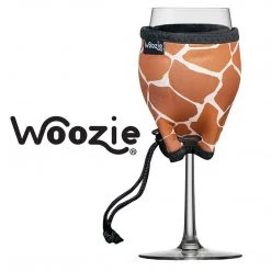 Wine Woozie Woozie Designer Safari Giraffe Wine Glass Accessories