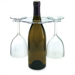 Epic Products Wine Bottle Accessories Twosome Stemcaddy