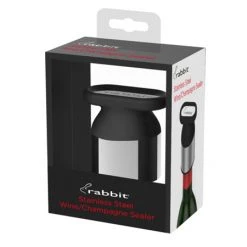 Metrokane Rabbit Stainless Steel Wine/Champagne Sealer Wine Preservation
