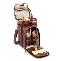 Picnic Plus Picnic Time Serenata - Mahogany Wine Carry Bags