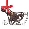 Epic Products Cork Presentation Sleigh Cork Cage Bottle Ornament
