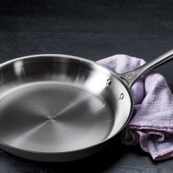 Le Creuset 12 Inch Stainless Steel Fry Pan Le Creuset Skillets & Frypans