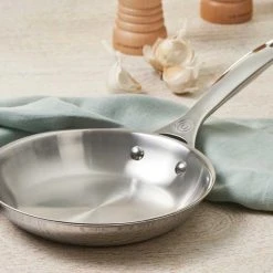 Le Creuset 10 Inch Stainless Steel Fry Pan Le Creuset Skillets & Frypans