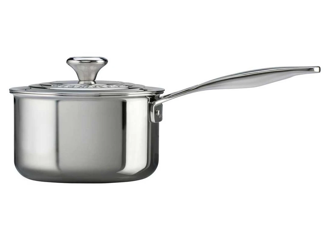 Le Creuset 2 Quart Stainless Steel Saucepan 3 Le Creuset 2 Quart Stainless Steel Saucepan