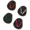 CorkPops Wine Glass Accessories Steppin' Out Flip Flop Coasters - Set Of 4