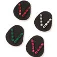 CorkPops Wine Glass Accessories Steppin' Out Flip Flop Coasters - Set Of 4