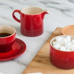 Le Creuset Stoneware Cream & Sugar Set Le Creuset Coffee & Tea