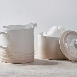 Le Creuset Stoneware Cream & Sugar Set Le Creuset Coffee & Tea