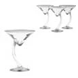 Libbey Swerve Martini Glassware 6.5oz (Set Of 4)