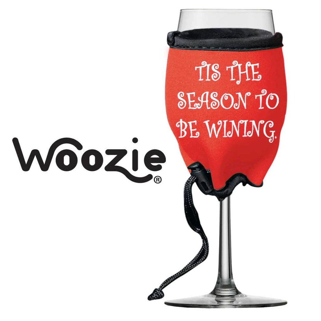 Wine Woozie Woozie Holiday, Tis The Season To Be Wining Wine Glass Accessories 1 Wine Woozie Woozie Holiday, Tis The Season To Be Wining Wine Glass Accessories