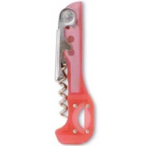 Other Waiter Style Corkscrews Boomerang Two-Step Corkscrew - Translucent Pink 1 Other Waiter Style Corkscrews Boomerang Two-Step Corkscrew - Translucent Pink