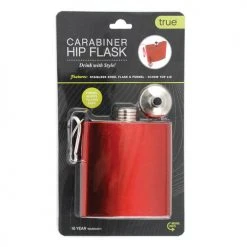 True Fabrications Carabiner Hip Flask - 6 Oz Flasks