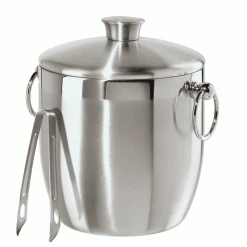 Oggi Lustre Stainless Steel 3.5-Liter Ice Bucket