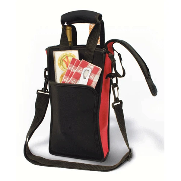 Other Wine Carry Bags Picnic Neoprene Two-Bottle Tote Bag 1 Other Wine Carry Bags Picnic Neoprene Two-Bottle Tote Bag