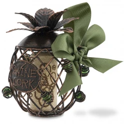Epic Products Pineapple Cork Cage Ornament Cork Presentation
