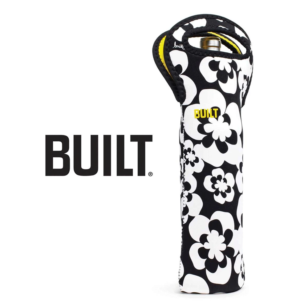 Built NY Single Wine Bottle Carrier Summer Bloom Wine Carry Bags 1 Built NY Single Wine Bottle Carrier Summer Bloom Wine Carry Bags