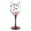 Epic Products Fetch Me My Wine Hand-Decorated Wine Glass