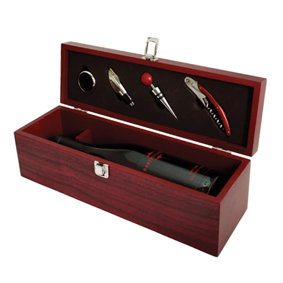 Corkscrew Sets True Fabrications Cherry Single Bottle Accessory Gift Set 1 Corkscrew Sets True Fabrications Cherry Single Bottle Accessory Gift Set