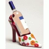 Other Floral Splash Resin High Heel Shoe Bottle Holder