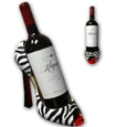 Other Wild Eyes Zebra High Heel Wine Bottle Holder