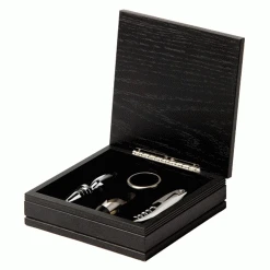 Corkscrew Sets True Fabrications Black 4-Piece Tool Accessory Gift Set