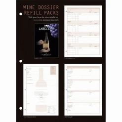Oenophilia Wine Dossier Binder