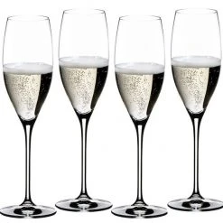 Riedel Vinum Champagne Pay 3 Get 4 Value Gift Pack (Set Of 4)