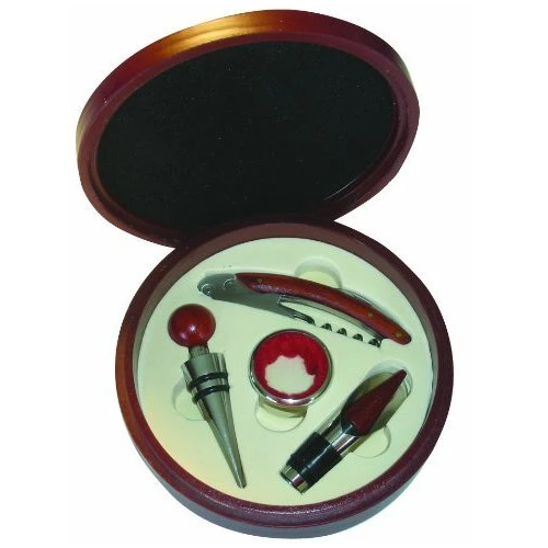 Other Waiter Style Corkscrews Happy Hour 4 Piece Wine Set 1 Other Waiter Style Corkscrews Happy Hour 4 Piece Wine Set