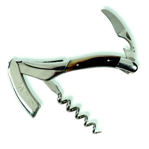 Laguiole En Aubrac - Brown Horn Corkscrew Waiter Style Corkscrews 3 Laguiole En Aubrac - Brown Horn Corkscrew Waiter Style Corkscrews