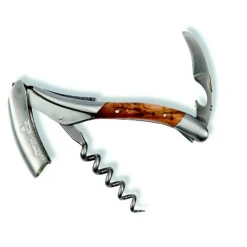 Laguiole En Aubrac - Juniper Wood Corkscrew Waiter Style Corkscrews