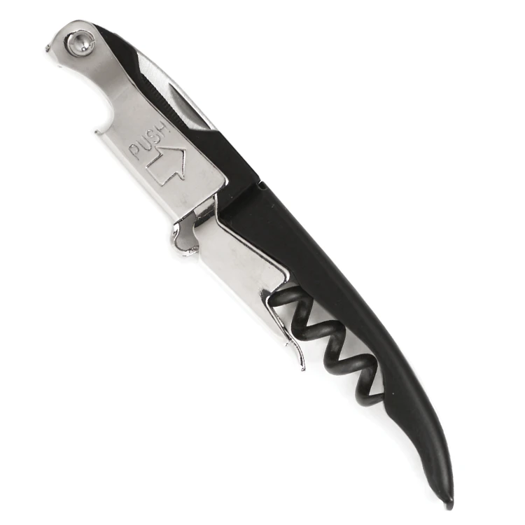 Metrokane Rabbit Zippity 2-Step Corkscrew - Black 1 Metrokane Rabbit Zippity 2-Step Corkscrew - Black