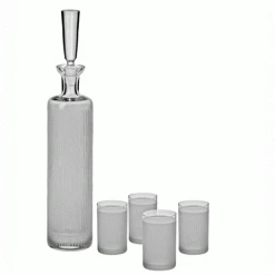 Ravenscroft Crystal Ravenscroft Vodka Decanter Set (Set Of 5) Ravenscroft Crystal Classic Collection