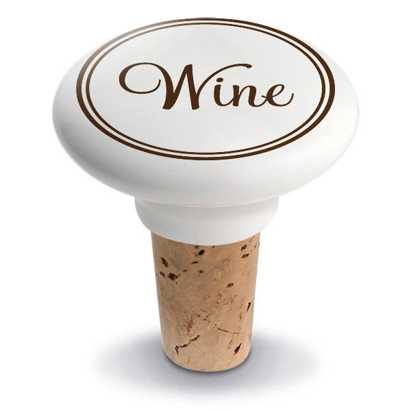 Epic Products Wine Bottle Stoppers Wine Ceramic Bottle Stopper 1 Epic Products Wine Bottle Stoppers Wine Ceramic Bottle Stopper