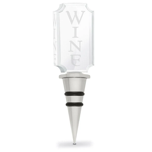 Epic Products Wine Etched Acrylic Bottle Stopper Wine Bottle Stoppers 1 Epic Products Wine Etched Acrylic Bottle Stopper Wine Bottle Stoppers