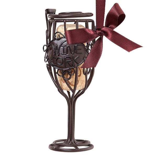 Epic Products Wine Glass Cork Cage Bottle Ornament Cork Presentation 1 Epic Products Wine Glass Cork Cage Bottle Ornament Cork Presentation